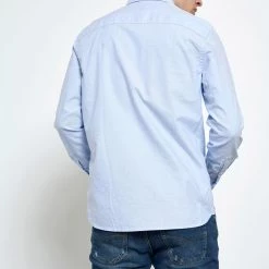 Ανδρικό πουκάμισο FUNKY BUDDHA γαλάζιο -Πλεκτά-Ζακέτες Εκπτώσεις 7006691.0 0001 4 funky buddha ανδρικό πουκάμισο funky buddha γαλάζιο x1000