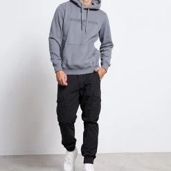 Ανδρική φούτερ μπλούζα FUNKY BUDDHA μπλε