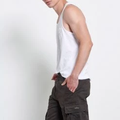 Ανδρική Cargo βερμούδα FUNKY BUDDHA μαύρο -Πλεκτά-Ζακέτες Εκπτώσεις 7006710.0 0001 3 funky buddha ανδρική cargo βερμούδα funky buddha μαύρο x1000