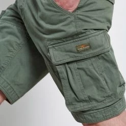 Ανδρική Cargo βερμούδα FUNKY BUDDHA λαδί -Πλεκτά-Ζακέτες Εκπτώσεις 7006712.0 0001 5 funky buddha ανδρική cargo βερμούδα funky buddha λαδί x1000
