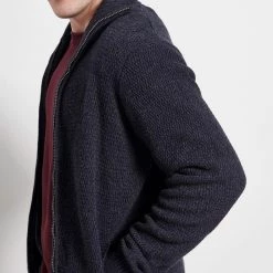 Ανδρική πλεκτή ζακέτα FUNKY BUDDHA μπλε -Πλεκτά-Ζακέτες Εκπτώσεις 7006737.0 0001 3 funky buddha ανδρική πλεκτή ζακέτα funky buddha μπλε x1000