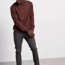 Ανδρικό πουλόβερ FUNKY BUDDHA καφέ μπλε