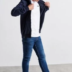 Ανδρική φούτερ ζακέτα FUNKY BUDDHA μπλε -Πλεκτά-Ζακέτες Εκπτώσεις 7006756.0 0001 5 funky buddha ανδρική φούτερ ζακέτα funky buddha μπλε x1000