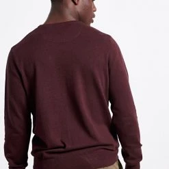 Ανδρικό πουλόβερ FUNKY BUDDHA μπορντό -Πλεκτά-Ζακέτες Εκπτώσεις 7006758.0 0001 5 funky buddha ανδρικό πουλόβερ funky buddha μπορντό x1000