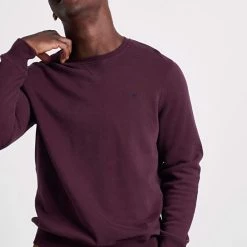 Ανδρική φούτερ μπλούζα FUNKY BUDDHA μπορντό