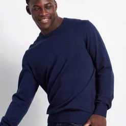 Ανδρική πλεκτή μπλούζα FUNKY BUDDHA μπλε -Πλεκτά-Ζακέτες Εκπτώσεις 7006764.0 0001 3 funky buddha ανδρική πλεκτή μπλούζα funky buddha μπλε x1000