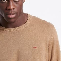 Ανδρικό πουλόβερ FUNKY BUDDHA χακί -Πλεκτά-Ζακέτες Εκπτώσεις 7006767.0 0001 5 funky buddha ανδρικό πουλόβερ funky buddha χακί x1000