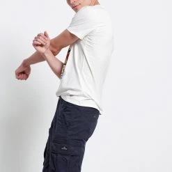 Ανδρική Cargo βερμούδα FUNKY BUDDHA μπλε