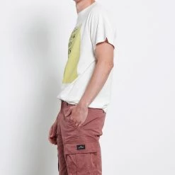 Ανδρική Cargo βερμούδα FUNKY BUDDHA κόκκινο -Πλεκτά-Ζακέτες Εκπτώσεις 7006770.0 0001 3 funky buddha ανδρική cargo βερμούδα funky buddha κόκκινο x1000