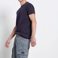 Ανδρική Cargo βερμούδα FUNKY BUDDHA γκρι -Πλεκτά-Ζακέτες Εκπτώσεις 7006772.0 0001 3 funky buddha ανδρική cargo βερμούδα funky buddha γκρι x1000