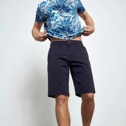 Ανδρική βερμούδα FUNKY BUDDHA μπλε