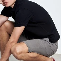 Ανδρική βερμούδα FUNKY BUDDHA γκρι -Πλεκτά-Ζακέτες Εκπτώσεις 7006784.0 0001 5 funky buddha ανδρική βερμούδα funky buddha γκρι x1000