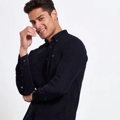 Ανδρικό πουκάμισο FUNKY BUDDHA μπλε -Πλεκτά-Ζακέτες Εκπτώσεις 7006797.0 0001 3 funky buddha ανδρικό πουκάμισο funky buddha μπλε x1000