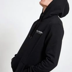 Ανδρική φούτερ μπλούζα με κουκούλα FUNKY BUDDHA μαύρη -Πλεκτά-Ζακέτες Εκπτώσεις 7006800.0 0001 4 funky buddha ανδρική φούτερ μπλούζα με κουκούλα funky buddha μαύρη x1000