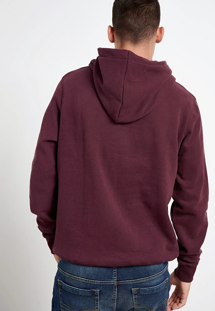 Ανδρική πλεκτή μπλούζα FUNKY BUDDHA μπορντό 6 Ανδρική πλεκτή μπλούζα FUNKY BUDDHA μπορντό - Image 4