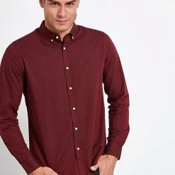 Ανδρικό Oxford πουκάμισο FUNKY BUDDHA μπορντό 11 Ανδρικό Oxford πουκάμισο FUNKY BUDDHA μπορντό -Πλεκτά-Ζακέτες Εκπτώσεις 7006806.0 0001 5 funky buddha ανδρικό oxford πουκάμισο funky buddha μπορντό x1000