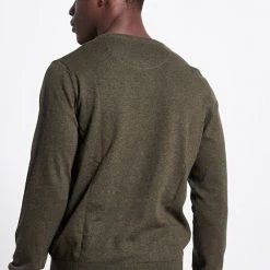 Ανδρική πλεκτή μπλούζα FUNKY BUDDHA λαδί -Πλεκτά-Ζακέτες Εκπτώσεις 7006850.0 0001 4 funky buddha ανδρική πλεκτή μπλούζα funky buddha λαδί x1000