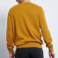 Ανδρική πλεκτή μπλούζα FUNKY BUDDHA μουσταρδί -Πλεκτά-Ζακέτες Εκπτώσεις 7006856.0 0001 5 funky buddha ανδρική πλεκτή μπλούζα funky buddha μουσταρδί x1000