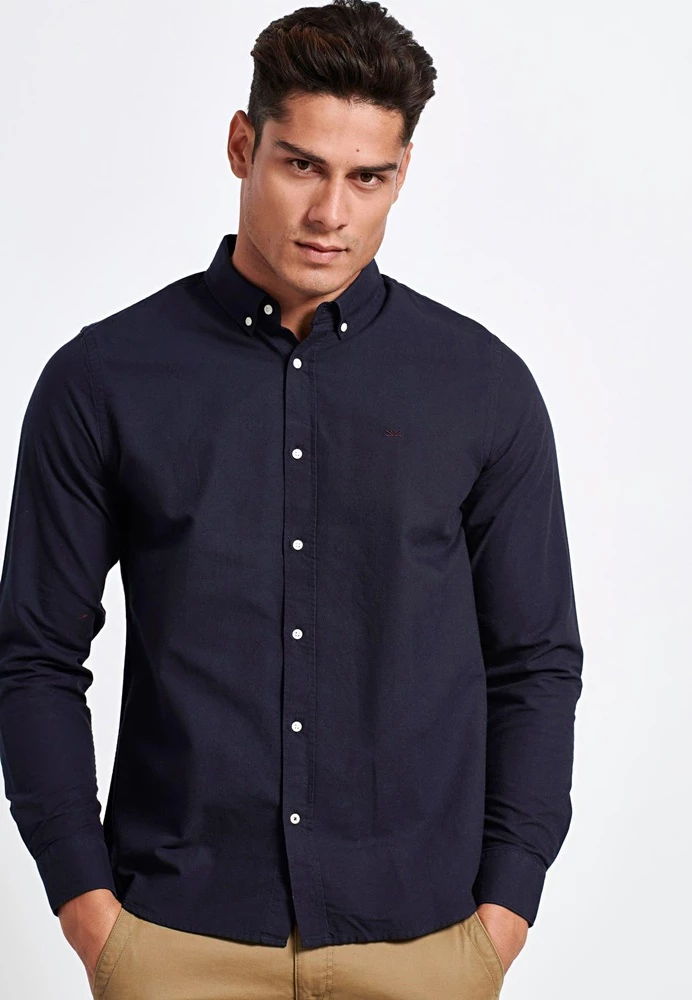 Ανδρικό πουκάμισο FUNKY BUDDHA μπλε 6 Ανδρικό πουκάμισο FUNKY BUDDHA μπλε - Image 4