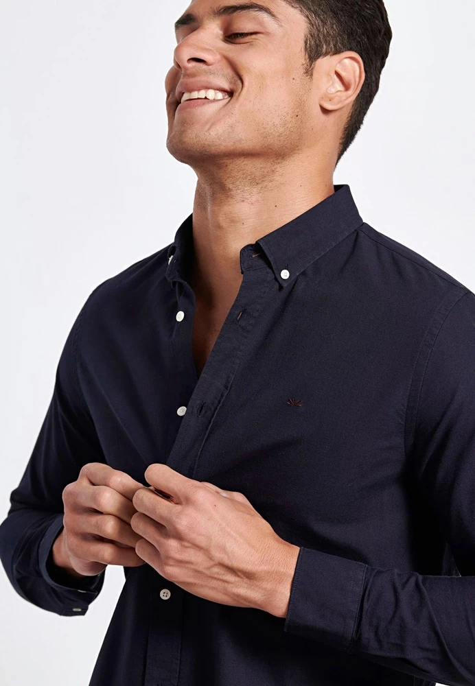 Ανδρικό πουκάμισο FUNKY BUDDHA μπλε 7 Ανδρικό πουκάμισο FUNKY BUDDHA μπλε - Image 5