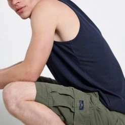 Ανδρική Cargo βερμούδα FUNKY BUDDHA λαδί -Πλεκτά-Ζακέτες Εκπτώσεις 7006877.0 0001 5 funky buddha ανδρική cargo βερμούδα funky buddha λαδί x1000