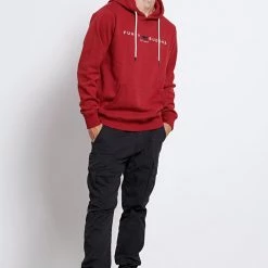 Ανδρική φούτερ μπλούζα FUNKY BUDDHA κόκκινη