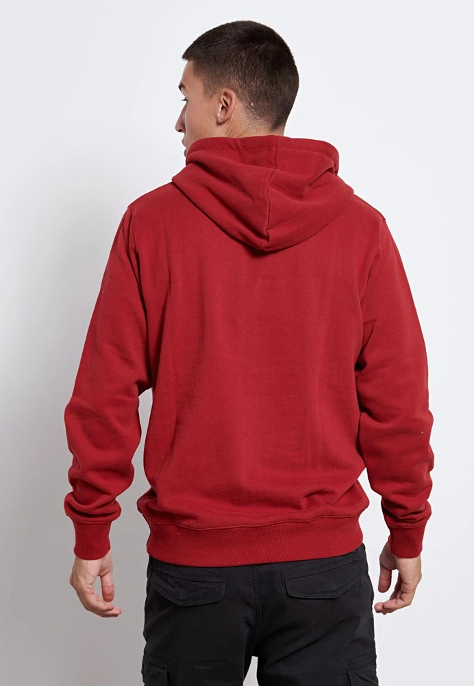 Ανδρική φούτερ μπλούζα FUNKY BUDDHA κόκκινη 7 Ανδρική φούτερ μπλούζα FUNKY BUDDHA κόκκινη - Image 5