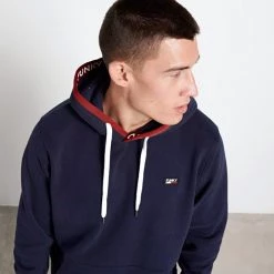 Ανδρική φούτερ μπλούζα FUNKY BUDDHA μπλε