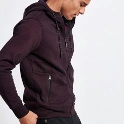 Ανδρική φούτερ ζακέτα FUNKY BUDDHA μπορντό 9 Ανδρική φούτερ ζακέτα FUNKY BUDDHA μπορντό -Πλεκτά-Ζακέτες Εκπτώσεις 7006909.0 0001 3 funky buddha ανδρική φούτερ ζακέτα funky buddha μπορντό x1000