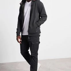 Ανδρική φούτερ ζακέτα FUNKY BUDDHA ανθρακί μελανζέ 9 Ανδρική φούτερ ζακέτα FUNKY BUDDHA ανθρακί μελανζέ -Πλεκτά-Ζακέτες Εκπτώσεις 7006910.0 0001 3 funky buddha ανδρική φούτερ ζακέτα funky buddha ανθρακί μελανζέ x1000