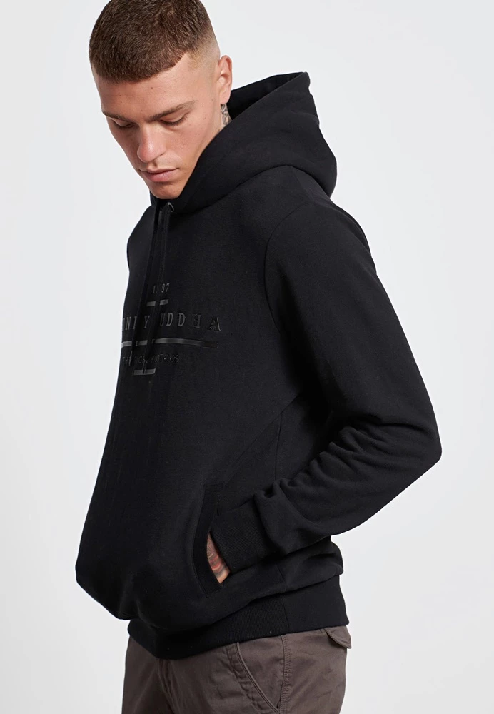 Ανδρική φούτερ μπλούζα FUNKY BUDDHA μαύρη 6 Ανδρική φούτερ μπλούζα FUNKY BUDDHA μαύρη - Image 4