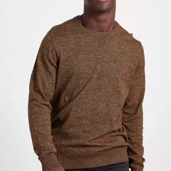 Ανδρική πλεκτή μπλούζα FUNKY BUDDHA καφέ -Πλεκτά-Ζακέτες Εκπτώσεις 7006935.0 0001 3 funky buddha ανδρική πλεκτή μπλούζα funky buddha καφέ x1000