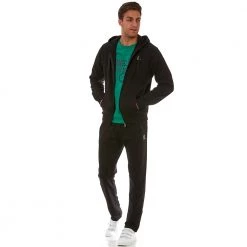 Ανδρική ζακέτα Admiral Logo μαύρο