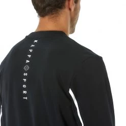 Ανδρικό φούτερ Kappa Damian μαύρο -Πλεκτά-Ζακέτες Εκπτώσεις 7007098.0 0002 3 kappa ανδρικό φούτερ kappa damian μαύρο x1000