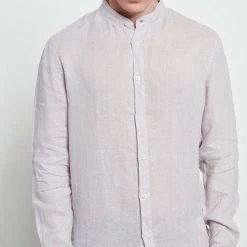 Ανδρικό λινό πουκάμισο FUNKY BUDDHA μπεζ -Πλεκτά-Ζακέτες Εκπτώσεις 7007170.0 0001 3 funky buddha ανδρικό λινό πουκάμισο funky buddha μπεζ x1000