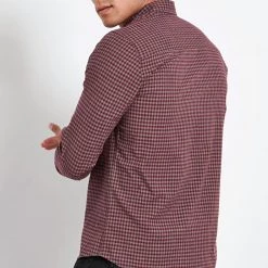 Ανδρικό μακρυμάνικο πουκάμισο FUNKY BUDDHA κόκκινο -Πλεκτά-Ζακέτες Εκπτώσεις 7007191.0 0001 5 funky buddha ανδρικό μακρυμάνικο πουκάμισο funky buddha κόκκινο x1000