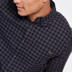 Ανδρικό μακρυμάνικο πουκάμισο FUNKY BUDDHA καρό μπλε -Πλεκτά-Ζακέτες Εκπτώσεις 7007194.0 0001 5 funky buddha ανδρικό μακρυμάνικο πουκάμισο funky buddha καρό μπλε x1000