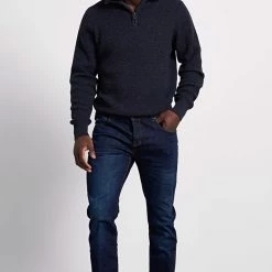 Ανδρικό πλεκτό FUNKY BUDDHA μπλε -Πλεκτά-Ζακέτες Εκπτώσεις 7007229.0 0001 5 funky buddha ανδρικό πλεκτό funky buddha μπλε x1000