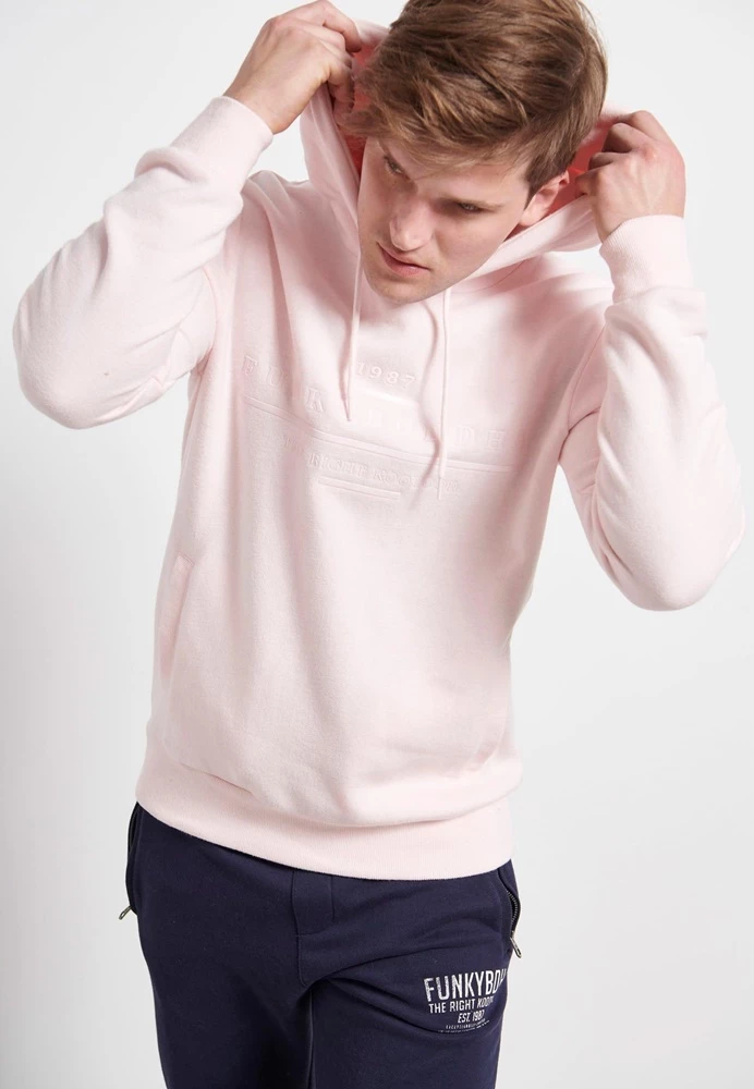 Ανδρική φούτερ μπλούζα FUNKY BUDDHA λευκή 3 Ανδρική φούτερ μπλούζα FUNKY BUDDHA λευκή