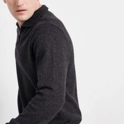 Ανδρικό πλεκτό FUNKY BUDDHA μαύρο -Πλεκτά-Ζακέτες Εκπτώσεις 7007236.0 0001 4 funky buddha ανδρικό πλεκτό funky buddha μαύρο x1000