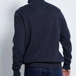 Ανδρικό πλεκτό FUNKY BUDDHA μπλε -Πλεκτά-Ζακέτες Εκπτώσεις 7007237.0 0001 4 funky buddha ανδρικό πλεκτό funky buddha μπλε x1000