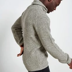 Ανδρική πλεκτή μπλούζα FUNKY BUDDHA γκρι -Πλεκτά-Ζακέτες Εκπτώσεις 7007401.0 0001 4 funky buddha ανδρική πλεκτή μπλούζα funky buddha γκρι x1000