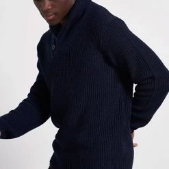 Ανδρική πλεκτή μπλούζα FUNKY BUDDHA μπλε 10 Ανδρική πλεκτή μπλούζα FUNKY BUDDHA μπλε -Πλεκτά-Ζακέτες Εκπτώσεις 7007402.0 0001 4 funky buddha ανδρική πλεκτή μπλούζα funky buddha μπλε x1000