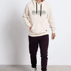 Ανδρική φούτερ μπλούζα FUNKY BUDDHA μπεζ