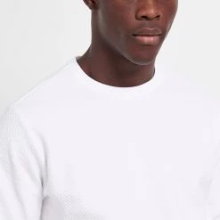 Ανδρική φούτερ μπλούζα FUNKY BUDDHA λευκό -Πλεκτά-Ζακέτες Εκπτώσεις 7007690.0 0001 5 funky buddha ανδρική φούτερ μπλούζα funky buddha λευκό x1000