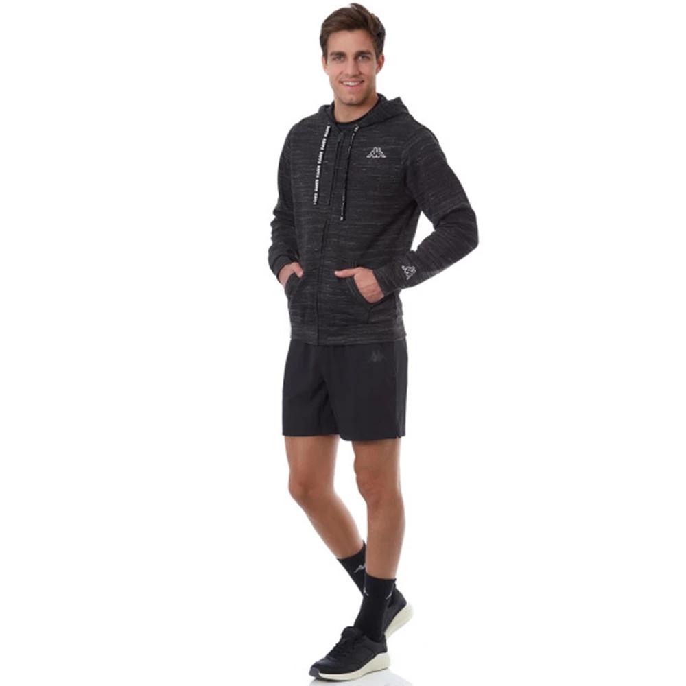 ADMIRAL Ανδρική ζακέτα Kappa Zarga μαύρη 3 ADMIRAL Ανδρική ζακέτα Kappa Zarga μαύρη