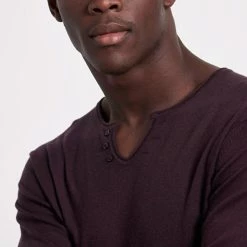 Ανδρική πλεκτή μπλούζα FUNKY BUDDHA μωβ -Πλεκτά-Ζακέτες Εκπτώσεις 7007836.0 0001 4 funky buddha ανδρική πλεκτή μπλούζα funky buddha μωβ x1000