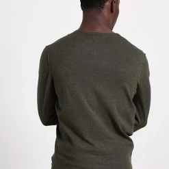 Ανδρική πλεκτή μπλούζα FUNKY BUDDHA λαδί -Πλεκτά-Ζακέτες Εκπτώσεις 7007837.0 0001 4 funky buddha ανδρική πλεκτή μπλούζα funky buddha λαδί x1000